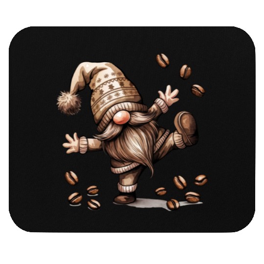 Funny Gnomes, Retro Christmas Mouse Pads