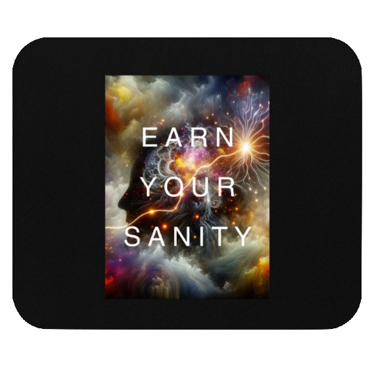 EARN YOUR SANITY Mouse Pads