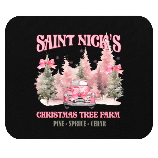 Saint Nicks Christmas, Merry Christmas Mouse Pads