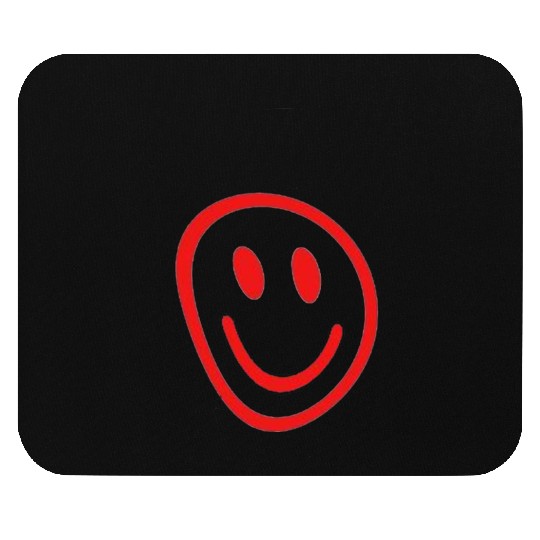 smile face Mouse Pads