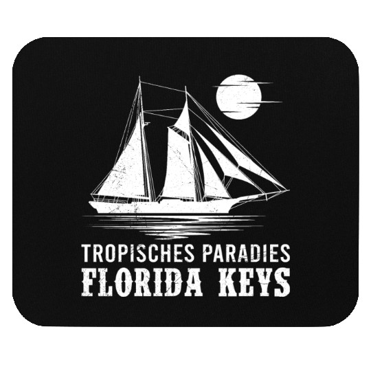Florida TROPICAL PARADISE KEY-WEST COAST Mouse Pads
