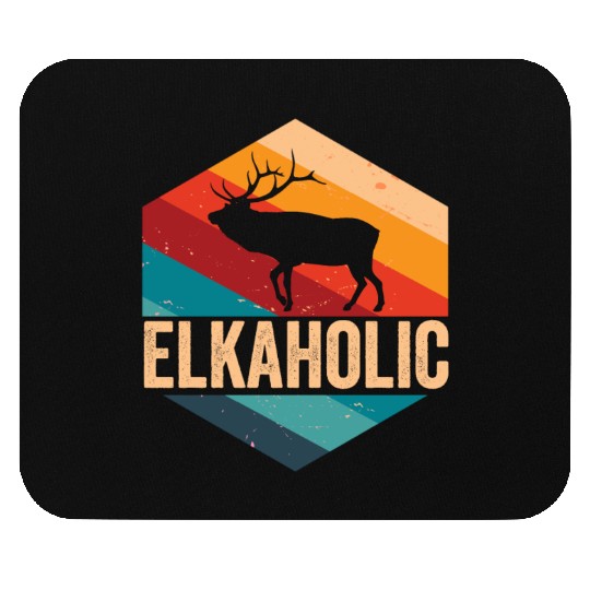 Elk Hunting Elkaholic Hunters Mouse Pads
