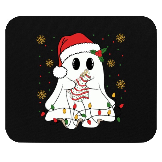 Ghost Christmas, Merry Christmas Mouse Pads