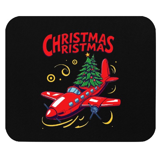 FLAYING CHRISTMAS Mouse Pads