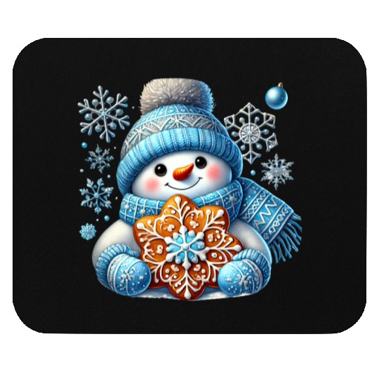 Snowman Christmas, Funny Snowman Mouse Pads