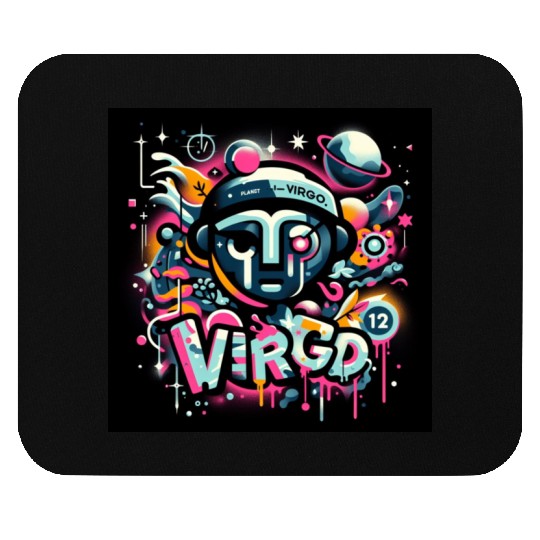 planet virgo robo Mouse Pads