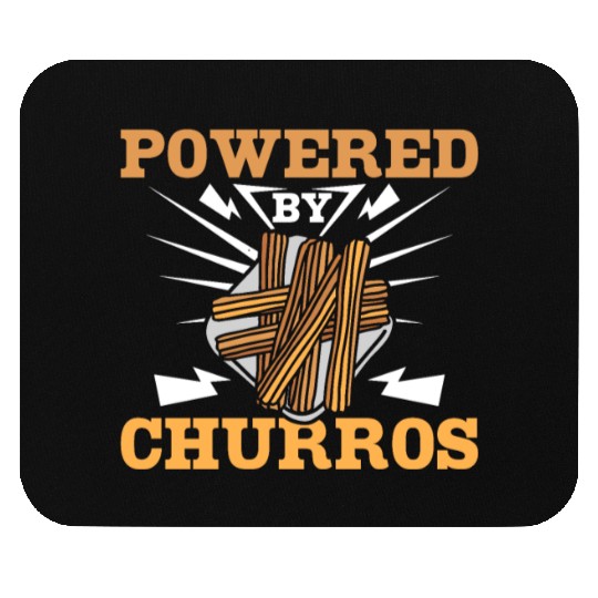 Powered by Churros Mouse Pads