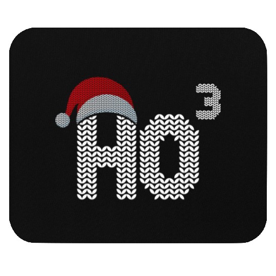 Ho Cubed Funny Christmas Math Teacher Ho Ho Ho Mouse Pads