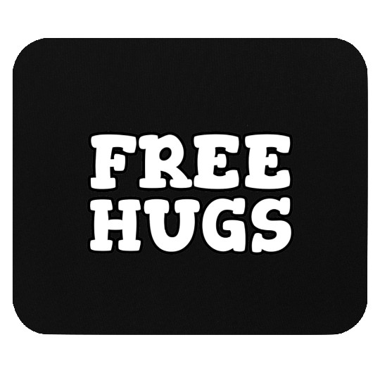 Free Hugs Mouse Pads