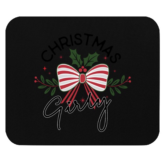 Christmas girly Mouse Pads