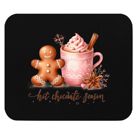 Hot Chocolate Season Mouse Pads