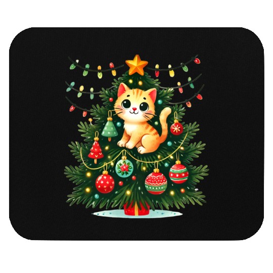 Merry Christmas, Christmas Vintage, Tree Christmas Mouse Pads