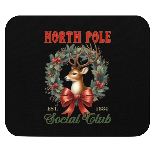 North Pole Soociial Clubb Mouse Pads