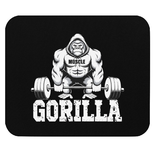 Gorilla Power Fitness Monkey Gorilla Gym Mouse Pads