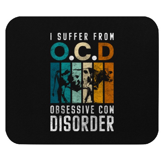 Cattle Farmer Calf Farmer Mouse Pads