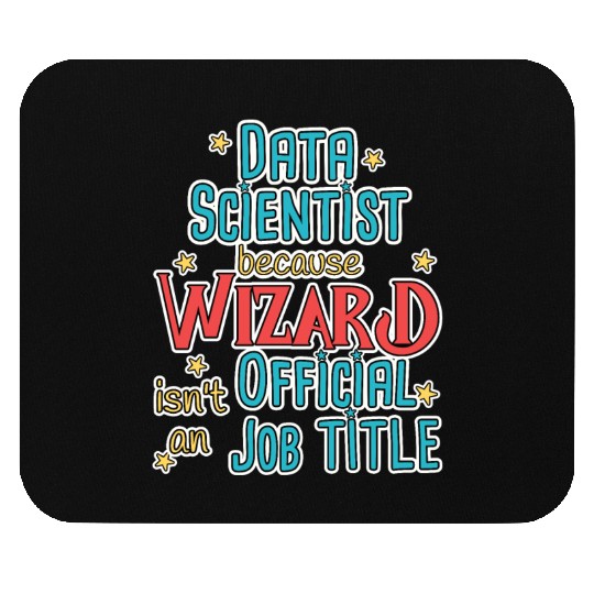 Data Scientist Wizard Data Science Mouse Pads