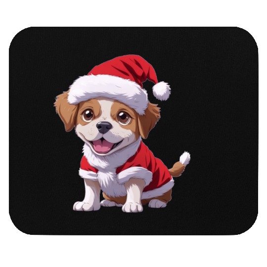 Santa Paws: The Cutest Christmas Puppy Mouse Pads