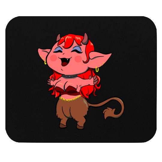 Chibi Demon Mouse Pads