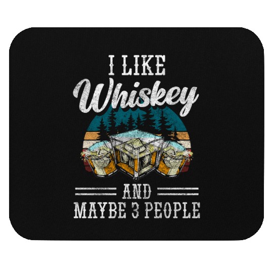 Alcohol Lifestyle Ice Cubes Mouse Pads