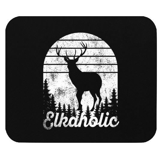 Elk Hunting Elkaholic Hunters Mouse Pads