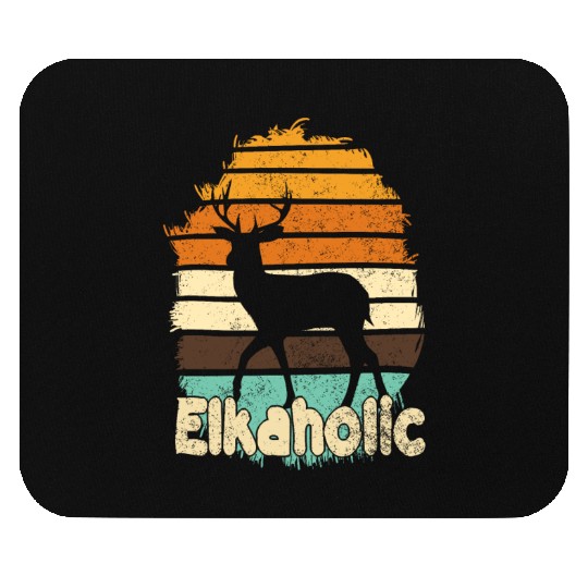 Elk Hunting Elkaholic Hunters Mouse Pads