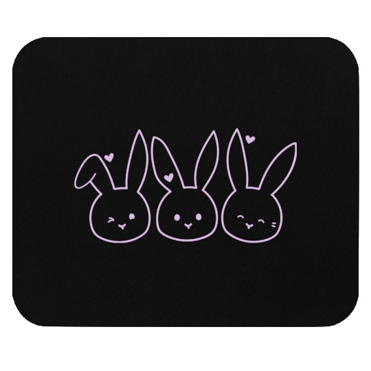 Happy Easter Bunny, Easter Day Mouse Pads