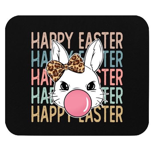 Happy Easter Bunny, Easter Day Mouse Pads