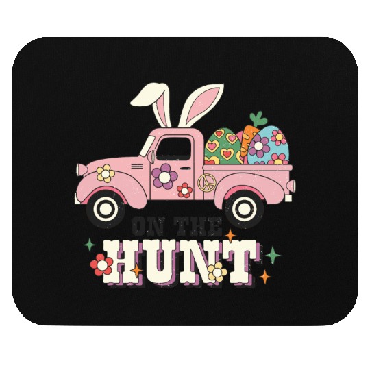 Happy Easter Day, Easter Bunny Mouse Pads