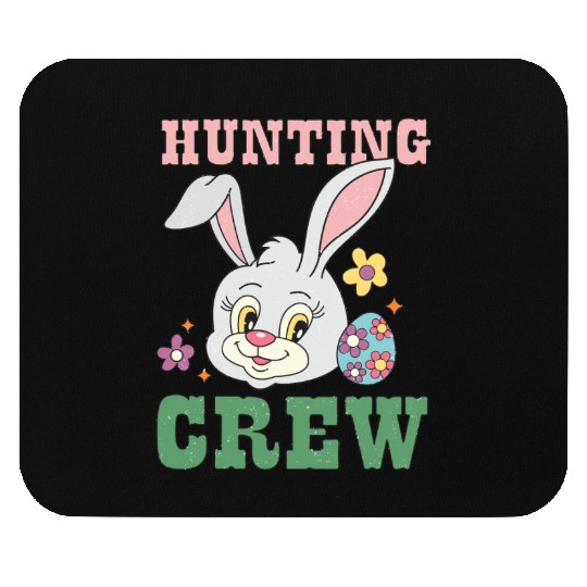 Happy Easter Day, Easter Bunny Mouse Pads