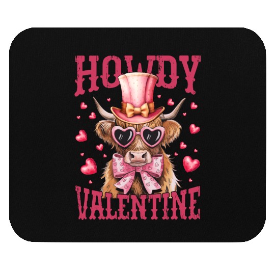 Howdy Valentine Mouse Pads