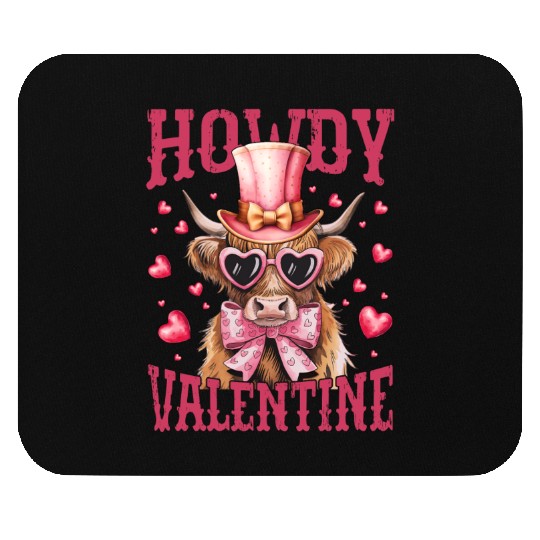 Howdy Valentine Mouse Pads