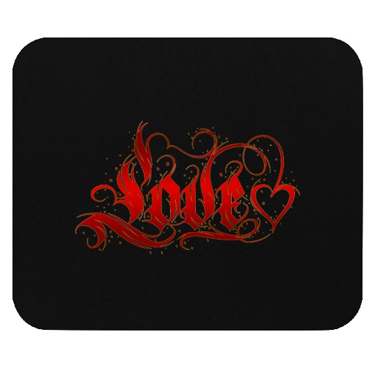 Love Quotes amore Flowers Women girl mode female Mouse Pads