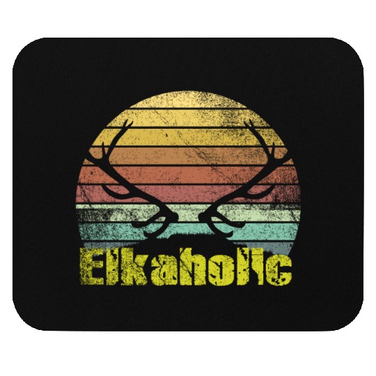 Elk Hunting Elkaholic Hunters Mouse Pads