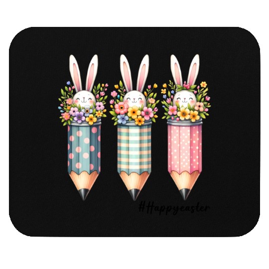Happy Easter Bunny, Easter Day Mouse Pads