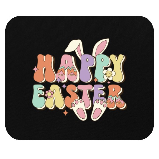 Happy Easter Bunny, Easter Day Mouse Pads