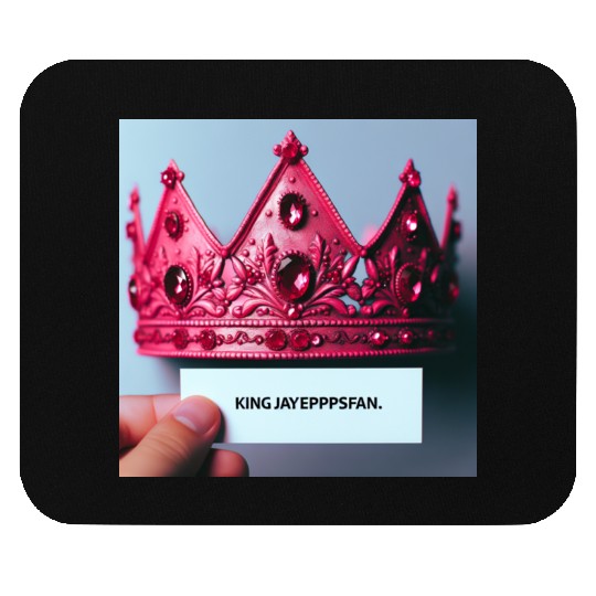 Pink Crown Mouse Pads