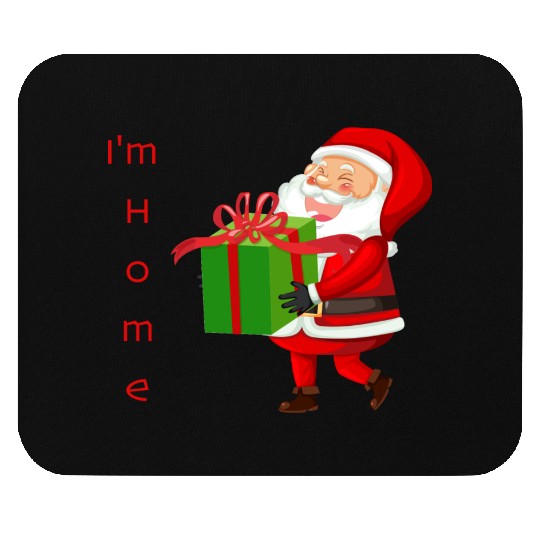 Santa's Joyful Return Mouse Pads