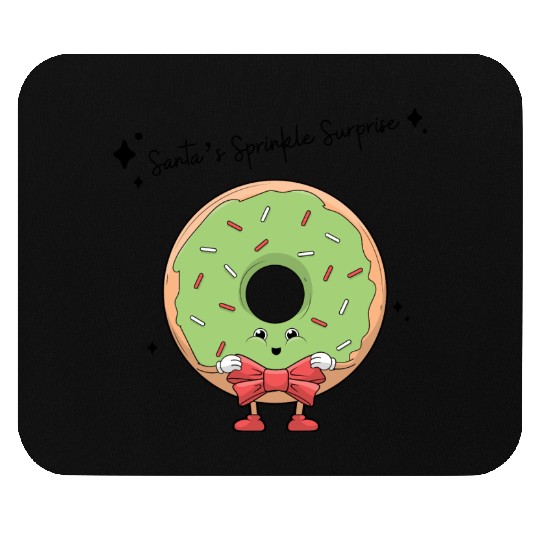 Santa's Sprinkle Surprise Mouse Pads