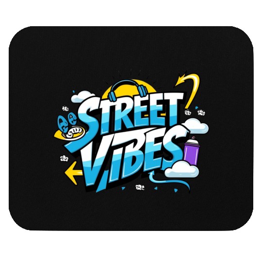 Street Vibes Mouse Pads: Urban Art & Youth Energy