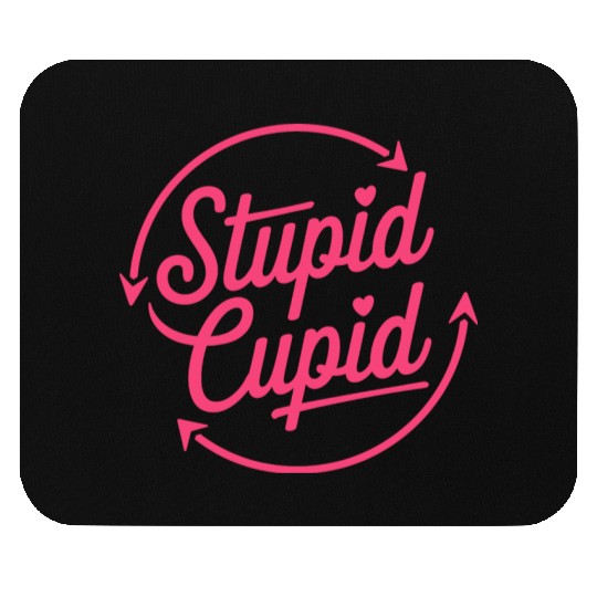 Stupid Cupid Sublimation Mouse Pads