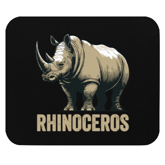 Rhinoceros Rhino Safari African Animal Mouse Pads