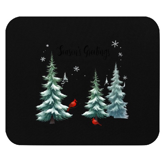 season's greetings Mouse Pads