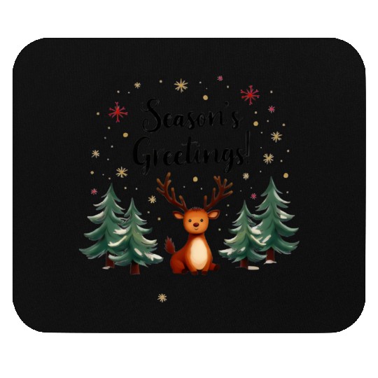 season's greetings Mouse Pads