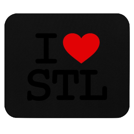 I Love St. Louis Mouse Pads