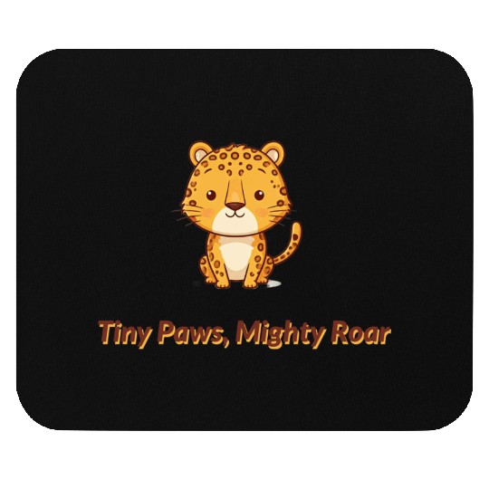 Tiny Paws Mighty Roar Jaguar Mouse Pads