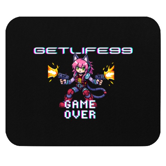 getlife99 gameover gaming Mouse Pads