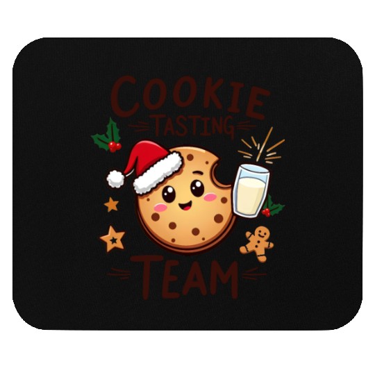 Cookie Tasting Team Mouse Pads