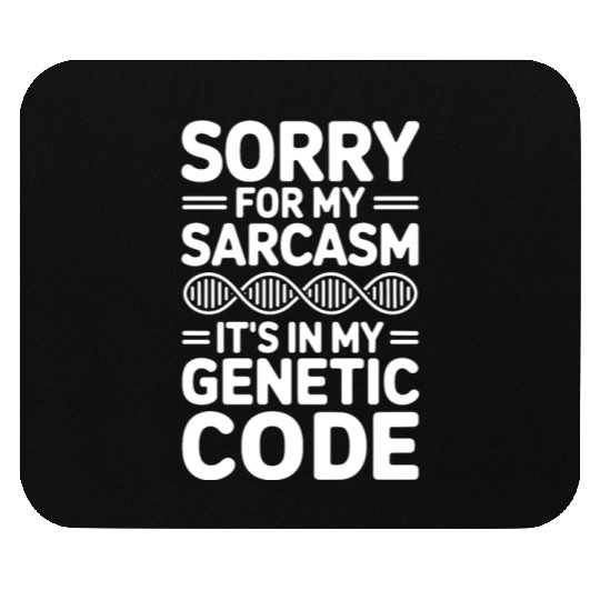 Sarcastic Genealogy DNA Test Genetics Biologist Mouse Pads