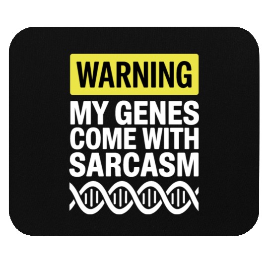 Sarcastic Genealogy DNA Test Genetics Biologist Mouse Pads