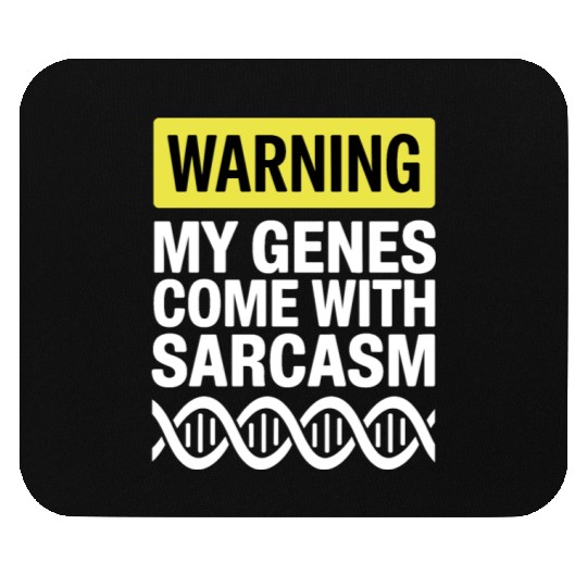 Sarcastic Genealogy DNA Test Genetics Biologist Mouse Pads